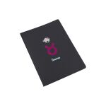 Notes 18,5x25,5 cm, 26 černých linkovaných stran - Zodiac