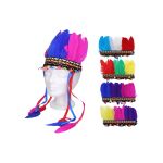 Set karneval - čelenka indián MIX