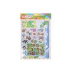 Kreativní set 2v1 20x34 cm, omalovánky + nálepky