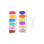 Kreativní set velvet 15,5x25 cm - barvy + 6ks tyčinek
