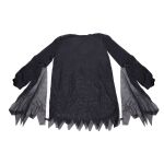 Set karneval - čarodějnice (šaty, klobouk) černá