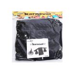 Set karneval - čarodějnice (šaty, klobouk) černá