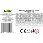 Bublifuk dinosaurus 100 ml 35 cm