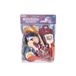 Kuchyňský set - vařič, nádobí, potraviny