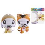 Lampion koule 25 cm s tělem Kočka/Pes