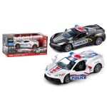 Auto policejní kovové 12 cm