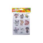 Kreativní set diamond nálepky s kamínky Zvířátka