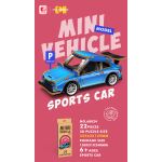 3D puzzle dřevěné - Závodní auto 13 cm
