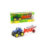 Traktor na setrvačník s pluhem 25 cm