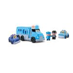 Auto policejní s efekty set 4ks