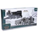 Vlak set s efekty dráha 75x75 cm mašinka 19,5 cm