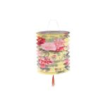 Lampion válec 16 cm Příroda