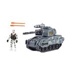 Tank střílející s figurkou 25 cm