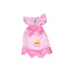 Set karneval - princezna růžová velikost M 110-120cm