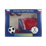 Fandící set Česká republika s čelenkou