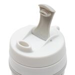 Hrnek skládací silikonový 350 ml 2v1 New Baby šedý