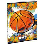 Záznamová kniha LUX A5 96 listů, linkovaná, mix 16 motivů