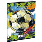 Záznamová kniha LUX A5 96 listů, linkovaná, mix 16 motivů