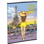 Záznamová kniha LUX A5 96 listů, linkovaná, mix 16 motivů