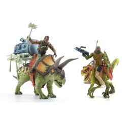 Jurassic Clash Vojáci s dinosaury set
