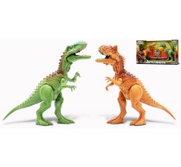Primal Clash! Dino bitva set Carnotaurus VS Gigantosaurus 21 cm