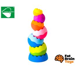 Fat Brain Skládací věž Tobbles Neo 28 cm
