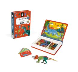 Janod Magnetická kniha Magnetibook Dinosauři