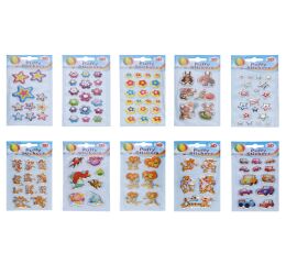 Samolepky Puffy 3D MIX