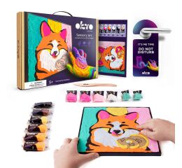 OKTO Liška výtvarná sada malování na plátno 29x29cm