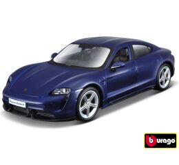 Bburago 1:24 Porsche Taycan Turbo S 2019 Carrara Blue