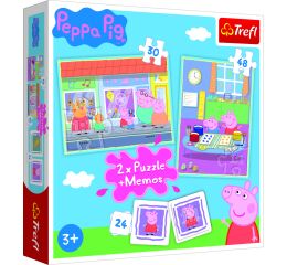 Trefl Puzzle + Pexeso Peppa Pig
