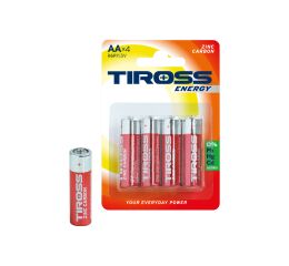 Baterie AA (R6P, 1.5V) zinko-uhlíkové balení 4 ks