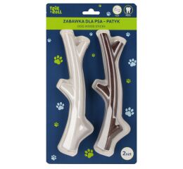 Hračka pro mazlíčky Větev pro psy set 2 ks 20 cm