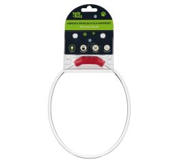 Obojek pro mazlíčky svítící LED USB 55 cm