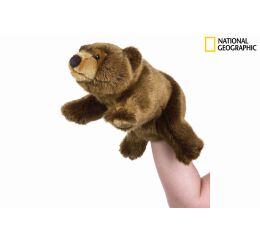 National Geographic maňásek Medvěd Grizzly 23 cm