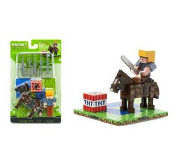 Stavebnice Magnet World Bojovník na koni