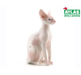 B - Figurka Kočka Sphynx 8,5 cm