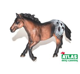 E - Figurka Kůň tmavě hnědý