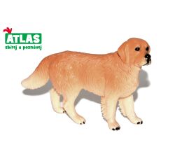 B - Figurka Zlatý retrívr 10 cm