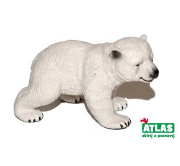 A - Figurka Medvěd lední mládě 6,5 cm