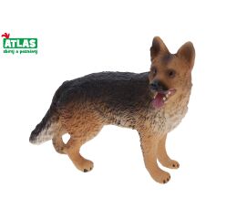 B - Figurka Německý ovčák 6 cm