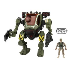 Robot bojový mecha vojenský s efekty set 26 cm