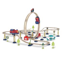 Dráha vlaková se smyčkou 55x52x36,5 cm