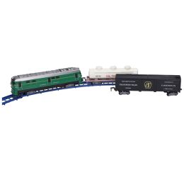 Vlak trať s efekty 106x106 cm