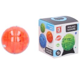 Bludiště 3D kulaté 8 cm