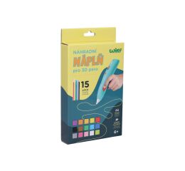 Náhradní náplně do 3D pera WIKY 15x3 m - český obal