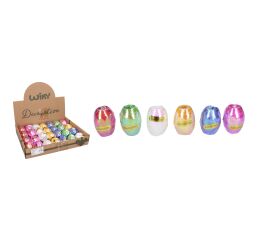 Stuha vázací vajíčko pastelové lesk 5mm x 10m