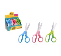 Nůžky dvoubarevné pro leváky 13 cm, 3 druhy