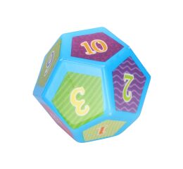Hrací kostka 12 stran 8x10 cm