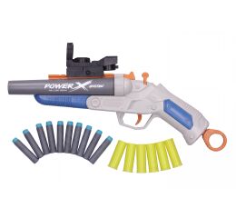 Puška Pioneer Double Barrel s pěnovými náboji a patronami 37 cm